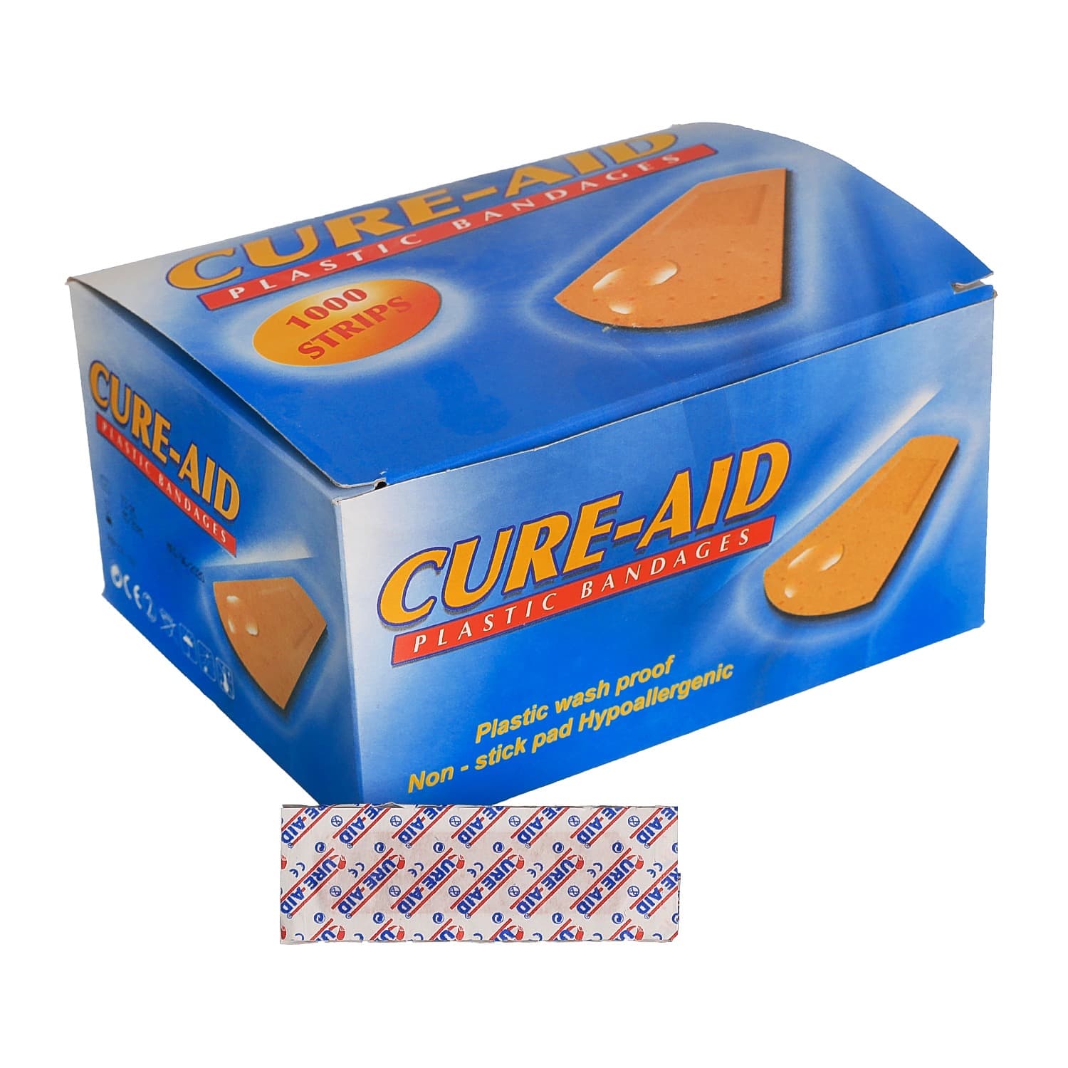 CURE-AID PLASTIC PLASTER 1000 STRIPS